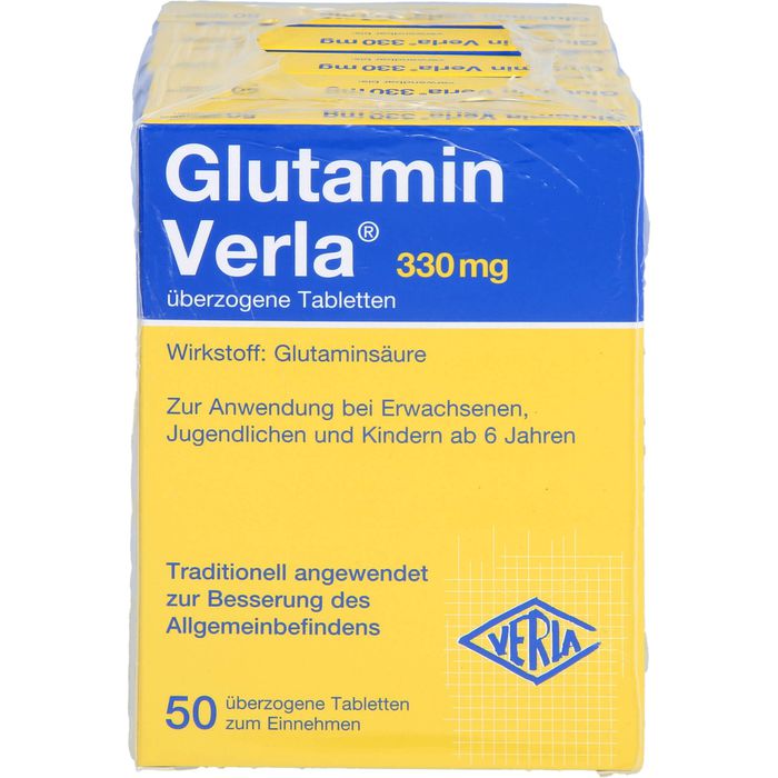 GLUTAMIN VERLA überzogene Tabletten