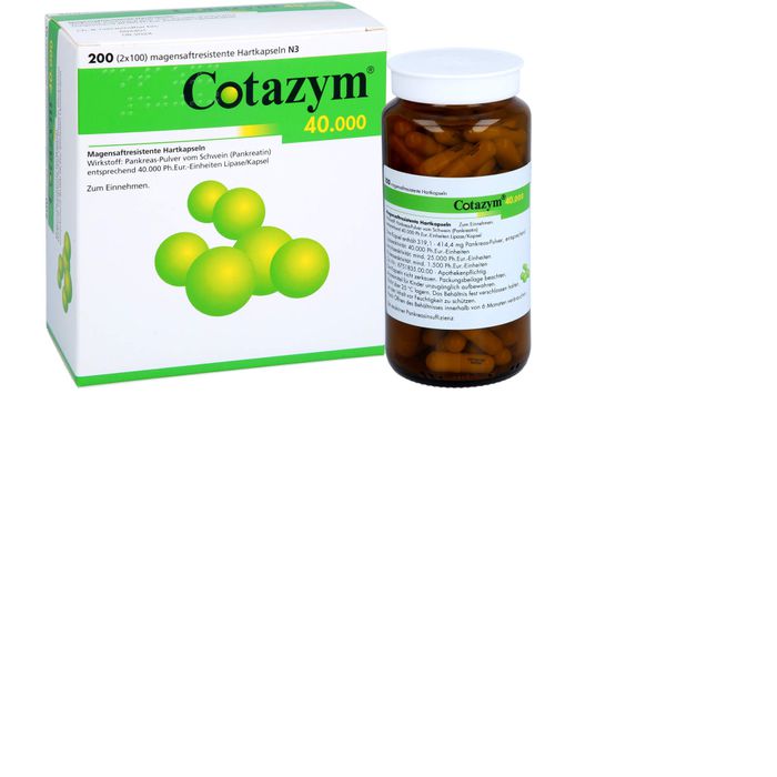 COTAZYM 40.000 Pellets magensaftresistente Kapseln