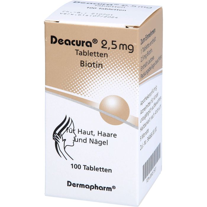 DEACURA 2,5 mg Tabletten