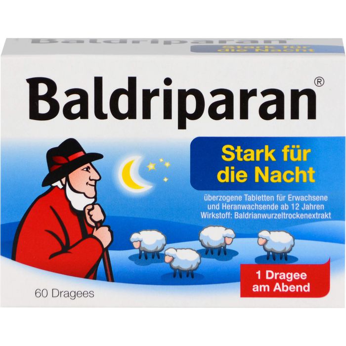 BALDRIPARAN Stark für die Nacht überzogene Tab.