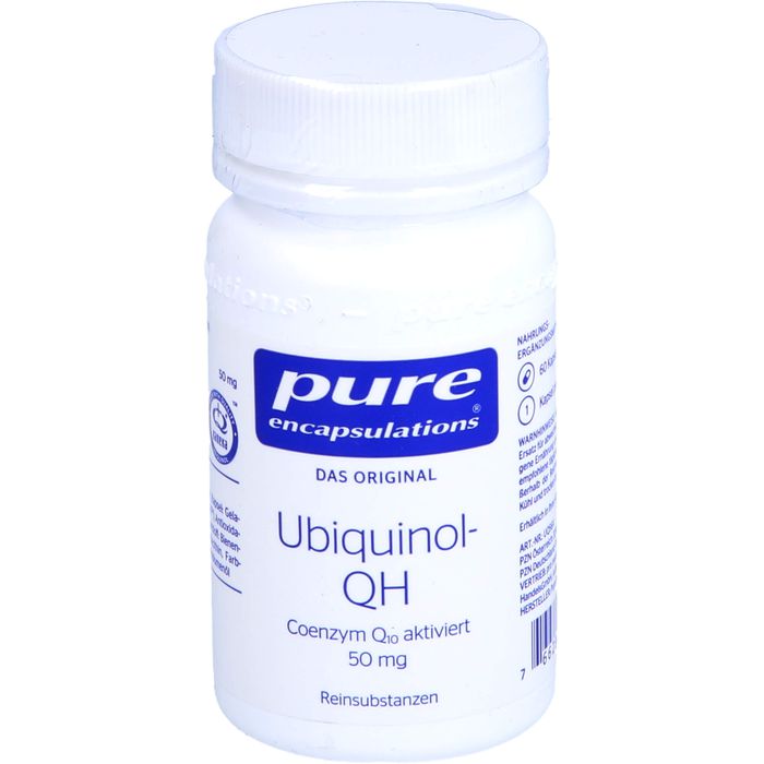 PURE ENCAPSULATIONS Ubiquinol QH 50 mg Kapseln