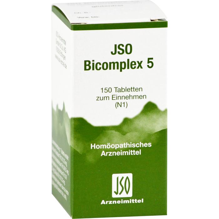 JSO-Bicomplex Heilmittel Nr.5 150 St - Natur & Homöopathie - Arzneidoc