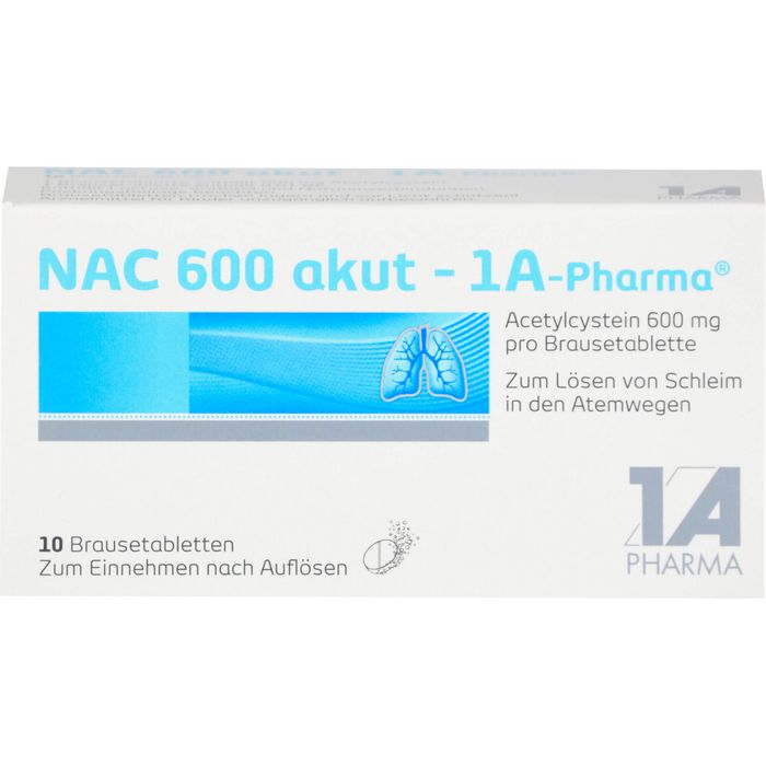 NAC 600 akut-1A Pharma Brausetabletten