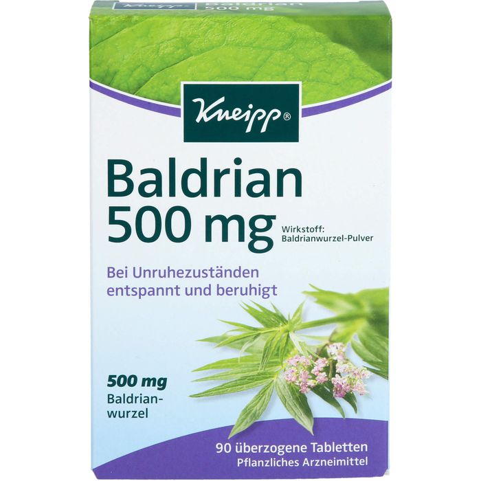 KNEIPP Baldrian 500 überzogene Tabletten