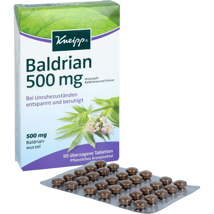 KNEIPP Baldrian 500 überzogene Tabletten