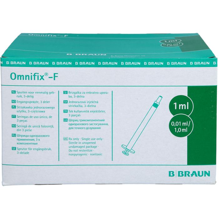 OMNIFIX F Duo Spr.1 ml 25 G 0,5x16 mm latexfrei