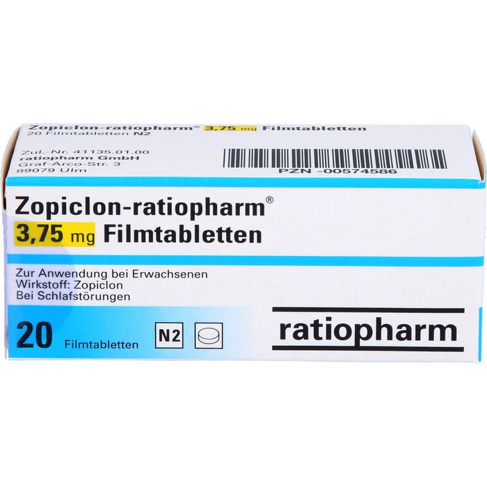 Zopiclon 3.75mg