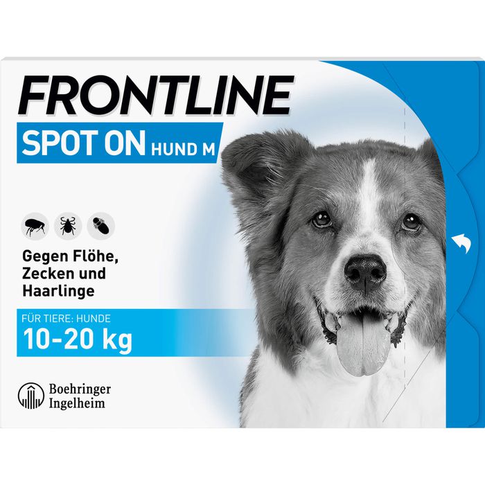 Sindssyge controller serie FRONTLINE Spot on H 20 Lösung f.Hunde - wir leben Apotheken