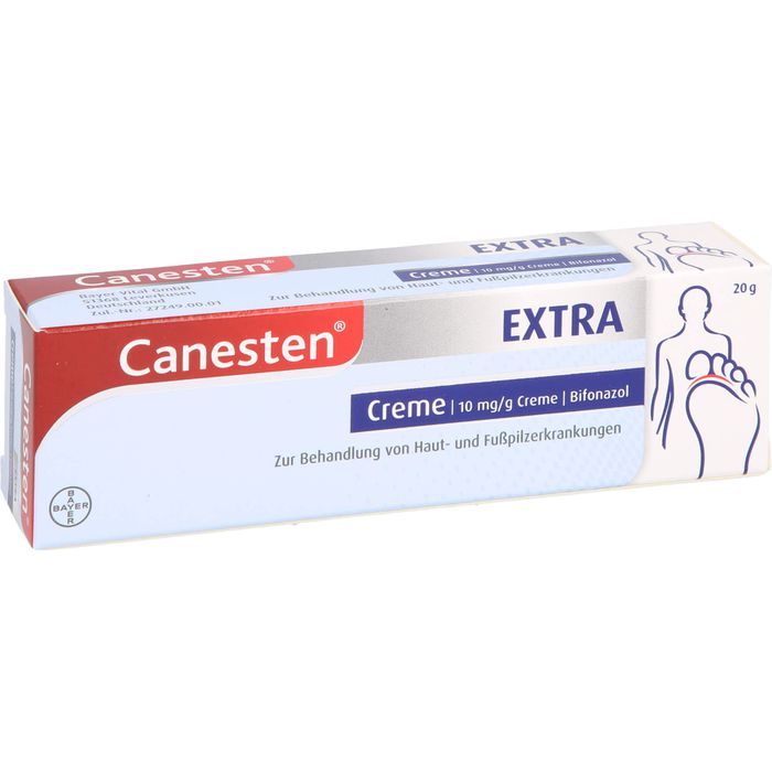 CANESTEN Extra Creme 10 mg/g 20 g - Pilzerkrankung - Hauterkrankungen &  -pflege - Arzneimittel - ABF Fachapotheke