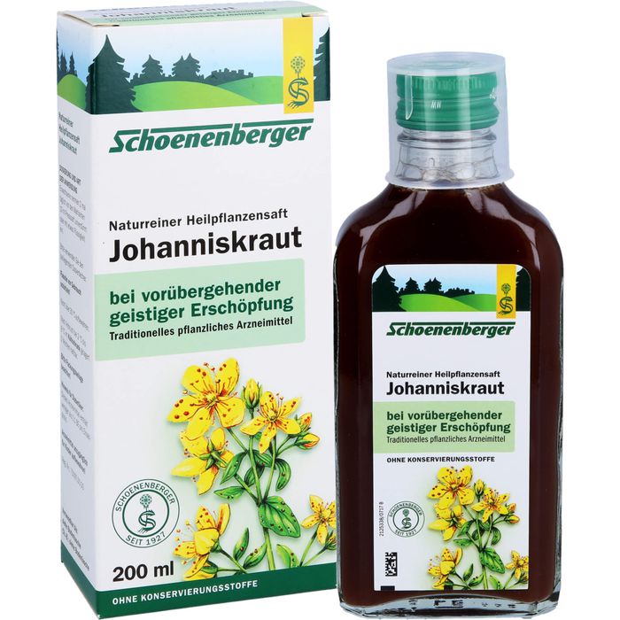 JOHANNISKRAUT SAFT Schoenenberger