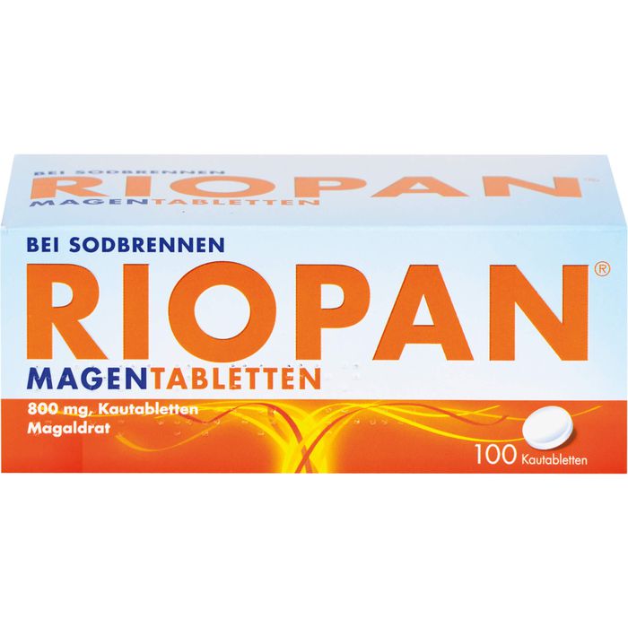 RIOPAN Magen Tabletten Kautabletten