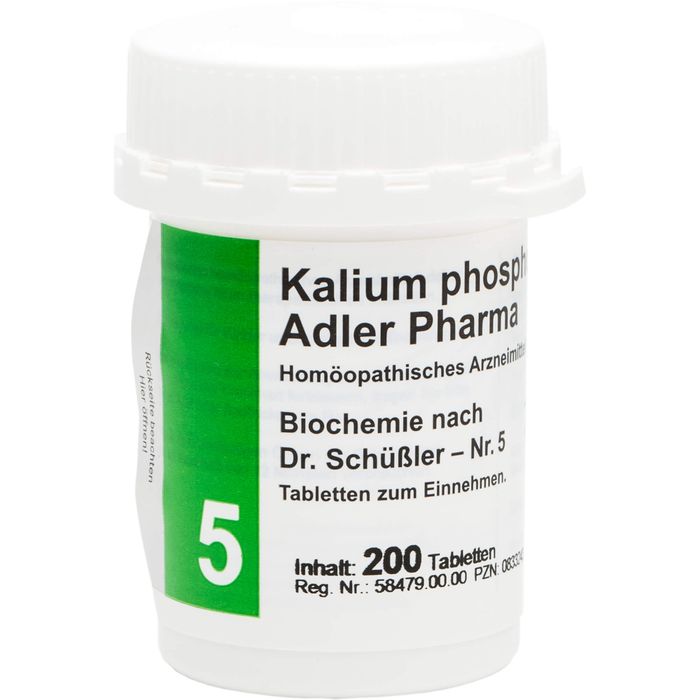 BIOCHEMIE Adler 5 Kalium phosphoricum D 6 Tabl.