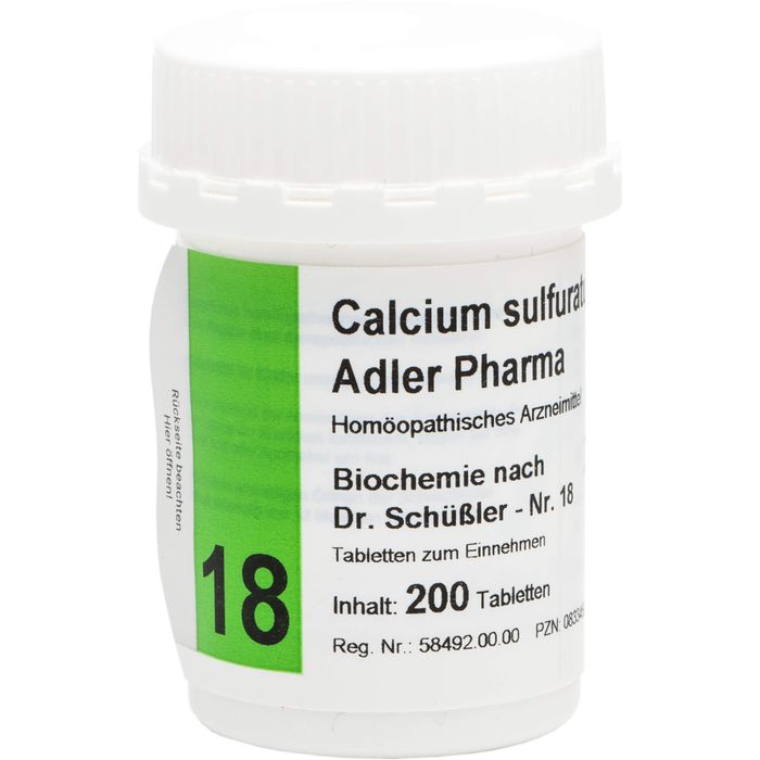 BIOCHEMIE Adler 18 Calcium sulfuratum D 12 Tabl.