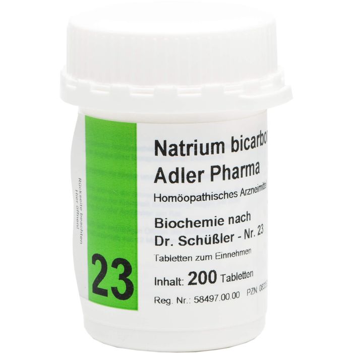 BIOCHEMIE Adler 23 Natrium bicarbonicum D 12 Tabl.