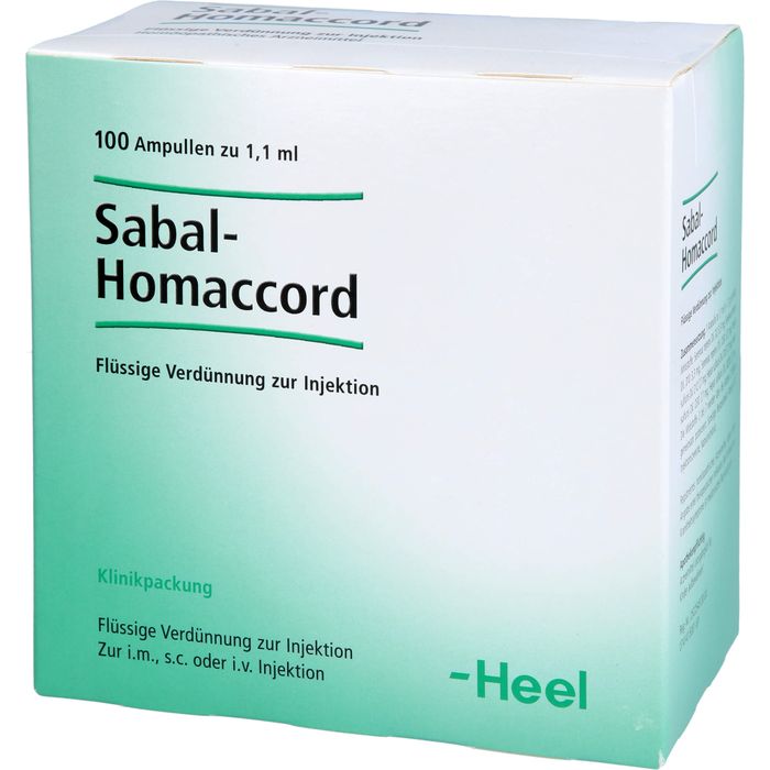 SABAL HOMACCORD Ampullen