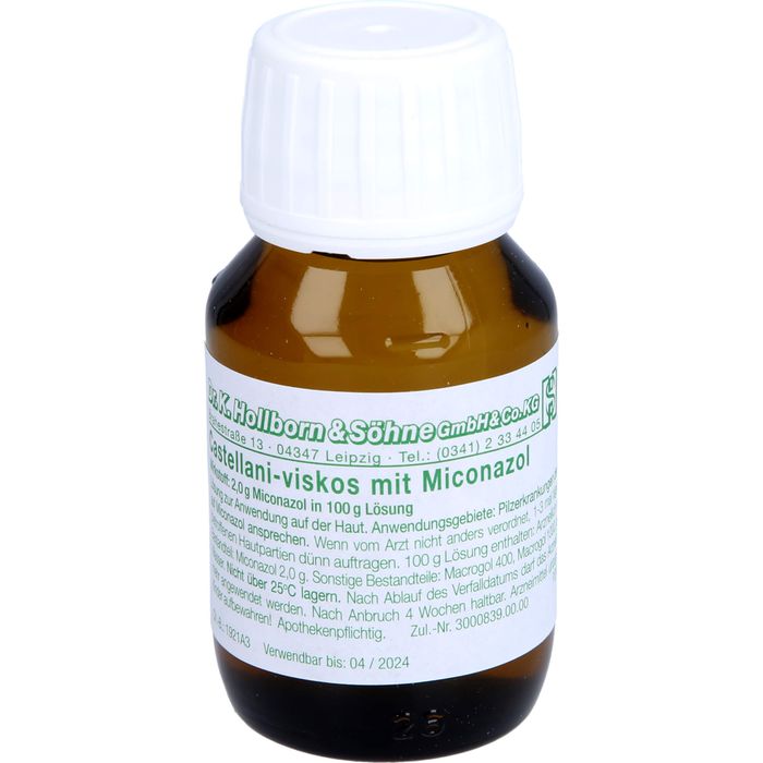 CASTELLANI viskos m. Miconazol Lösung