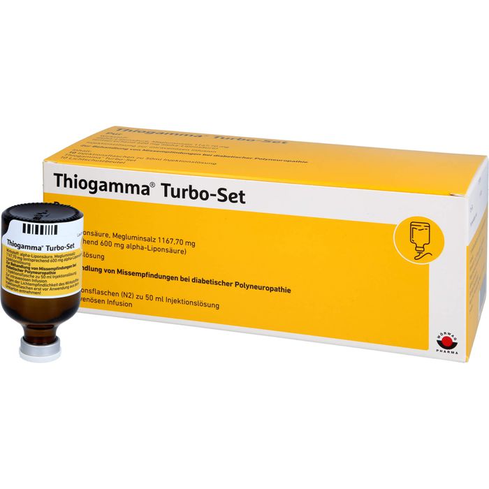 THIOGAMMA Turbo Set Pur Injektionsflaschen