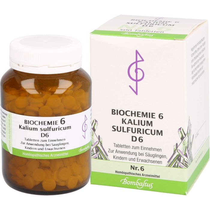 BIOCHEMIE 6 Kalium sulfuricum D 6 Tabletten