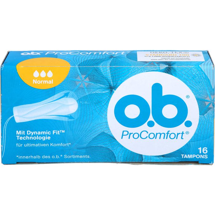 O.B. Tampons ProComfort normal