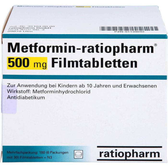 Metformin rezeptfrei apotheke