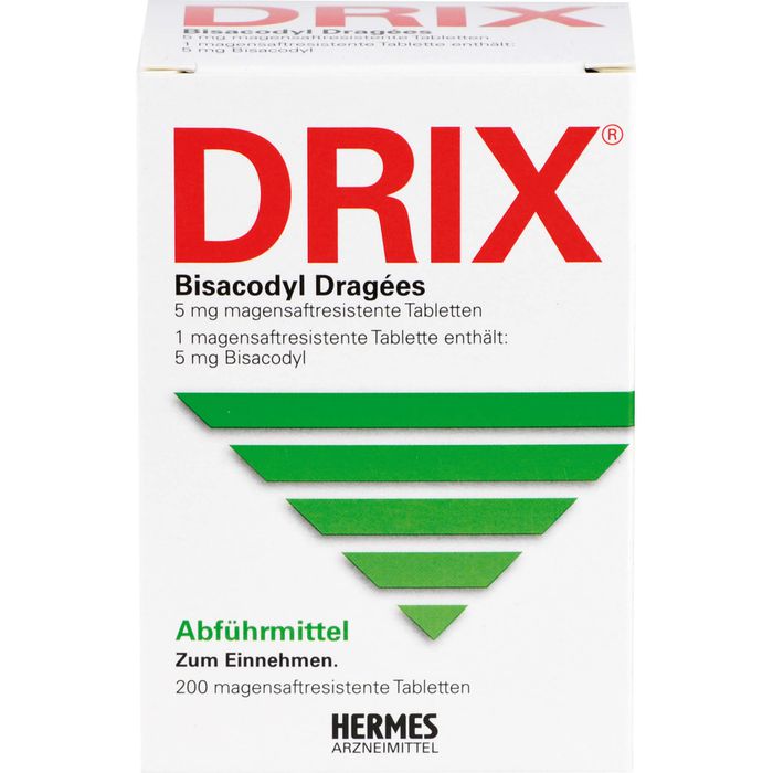 DRIX Bisacodyl Dragees
