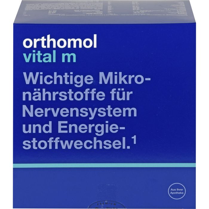 ORTHOMOL Vital M 30 Granulat/Kaps.Kombipackung