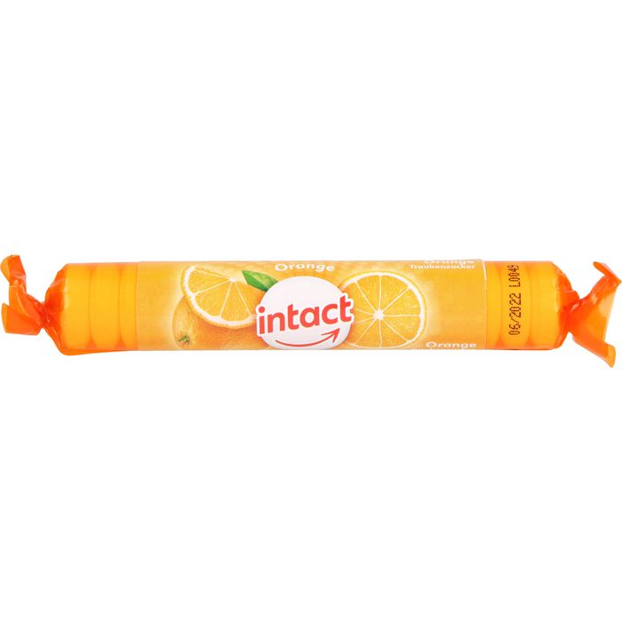 INTACT Traubenzucker Rolle Orange