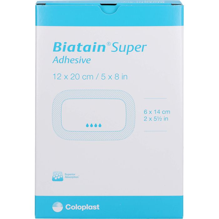 BIATAIN Super selbst-haftend Superabs.12x20 cm