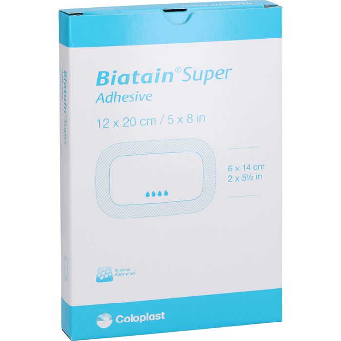 BIATAIN Super selbst-haftend Superabs.12x20 cm