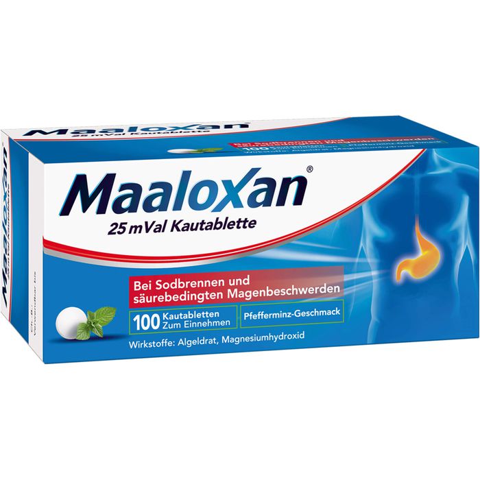 MAALOXAN 25 mVal Kauwtabletten