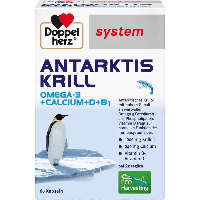 DOPPELHERZ Antarktis Krill system Kapseln