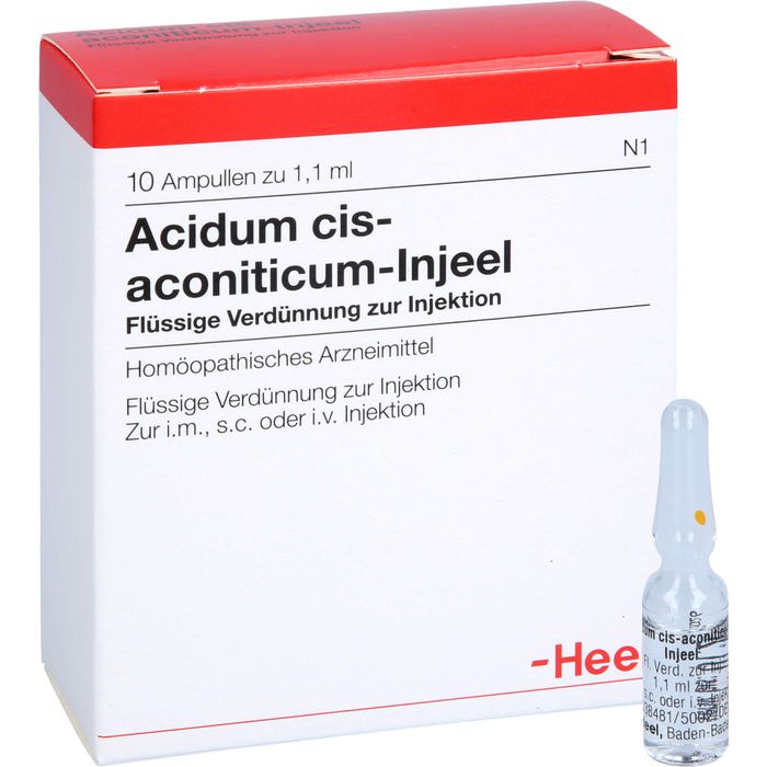 ACIDUM CIS-aconiticum Injeel Ampullen