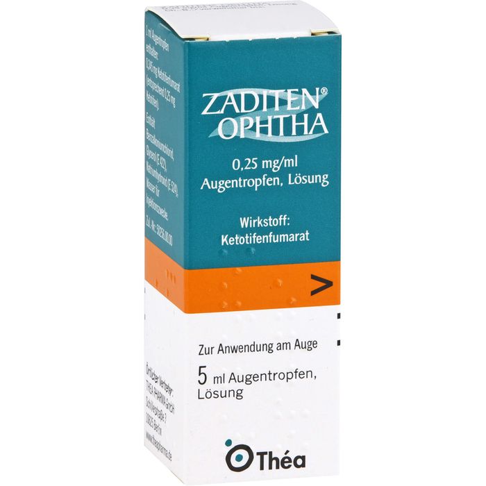 ZADITEN ophtha 0,25 mg/ml Augentropfen