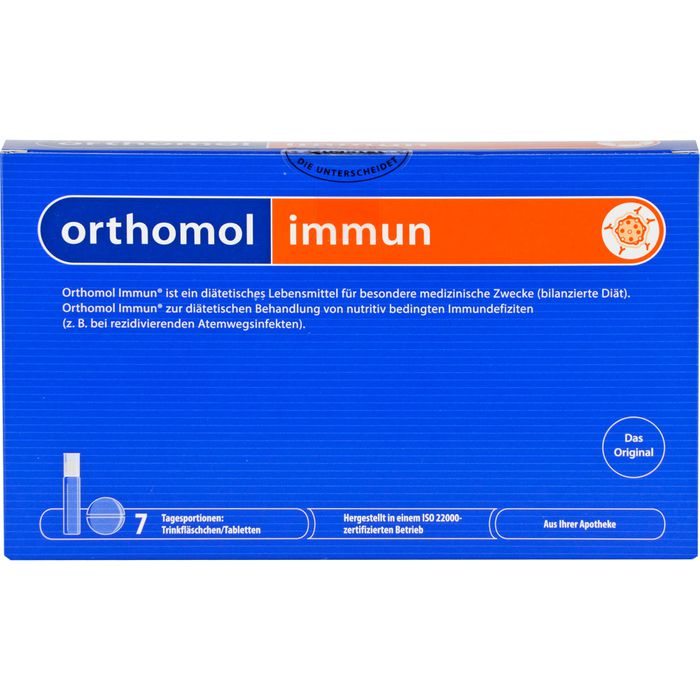 ORTHOMOL Immun Trinkfläschchen/Tabl.Kombipack.