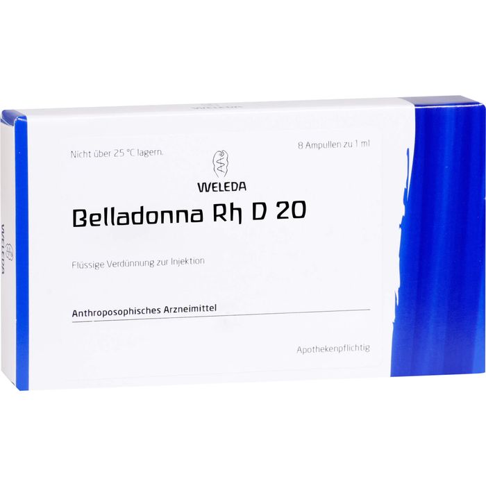 BELLADONNA RH D 20 Ampullen