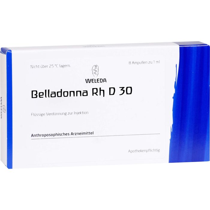 BELLADONNA RH D 30 Ampullen