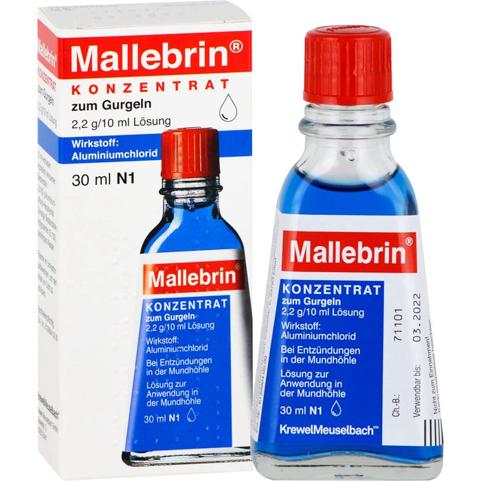 MALLEBRIN Konzentrat zum Gurgeln