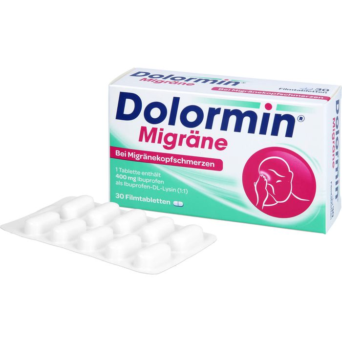 DOLORMIN Migräne Filmtabletten