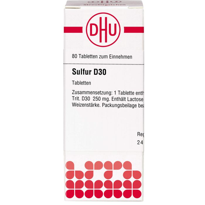 SULFUR D 30 Tabletten