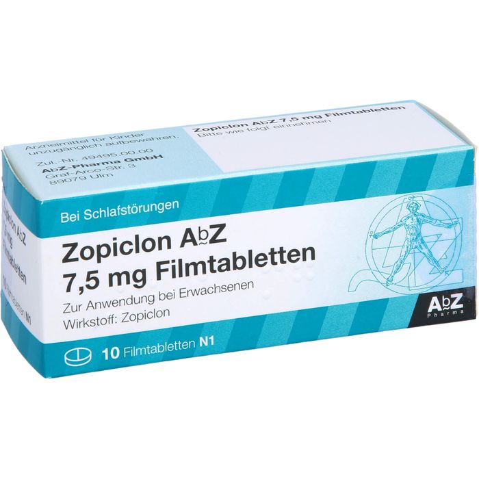 zopiclon abz 7 5 mg ohne rezept