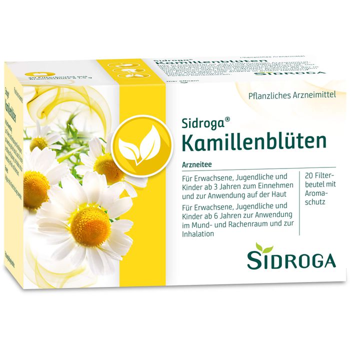 SIDROGA Kamillenblüten Tee Filterbeutel