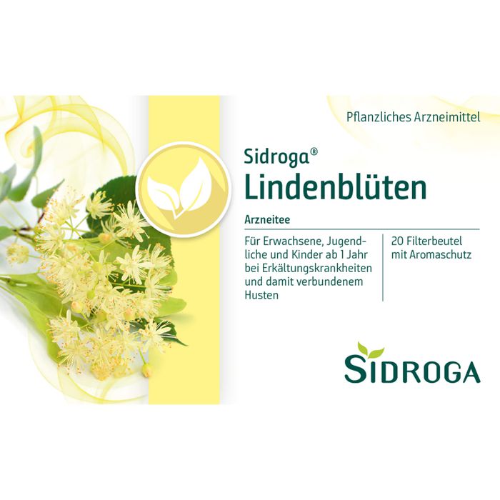 SIDROGA Lindenblüten Tee Filterbeutel