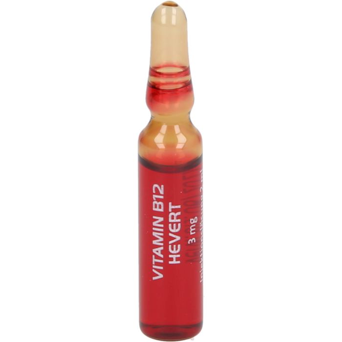 VITAMIN B12 PLUS Folsäure Hevert a 2 ml Ampullen