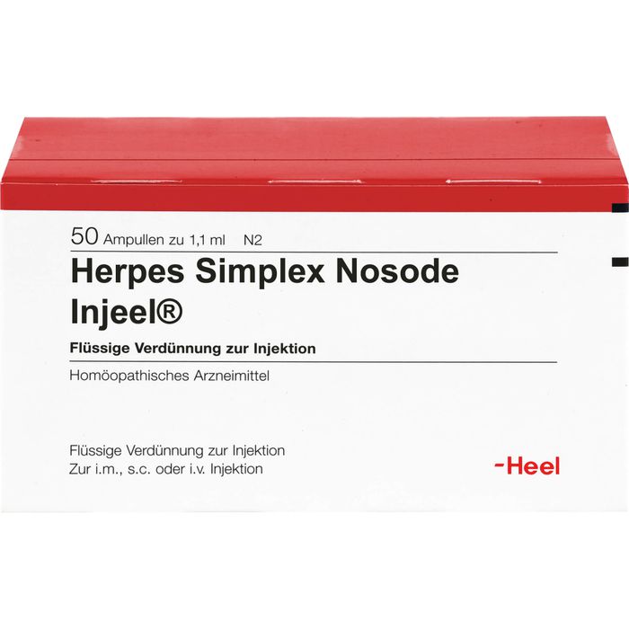 HERPES SIMPLEX Nosode Injeel Ampullen, 50 St - g?nstig bei - Fliegende