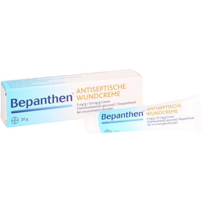 BEPANTHEN cremă antiseptică pentru plăgi 20g