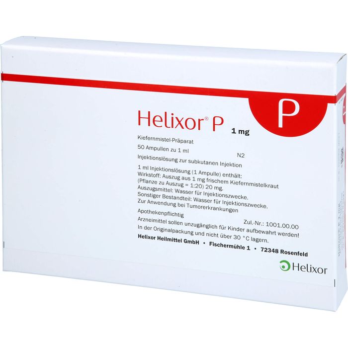 HELIXOR P Ampullen 1 mg