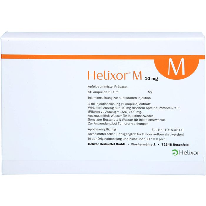 HELIXOR M Ampullen 10 mg