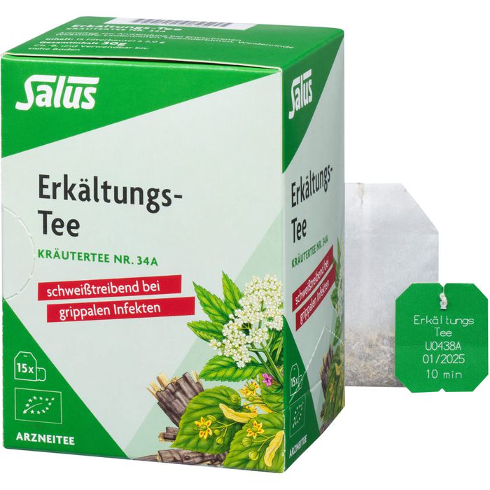 ERKÄLTUNGS-TEE Kräutertee Nr.34a Salus Filterbeut.