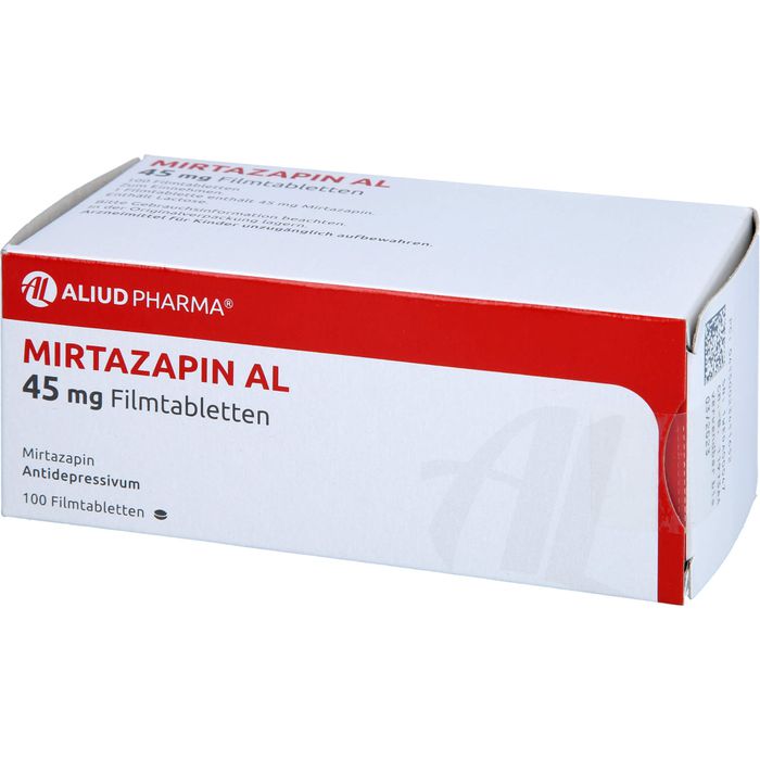 MIRTAZAPIN AL 45 mg Filmtabletten