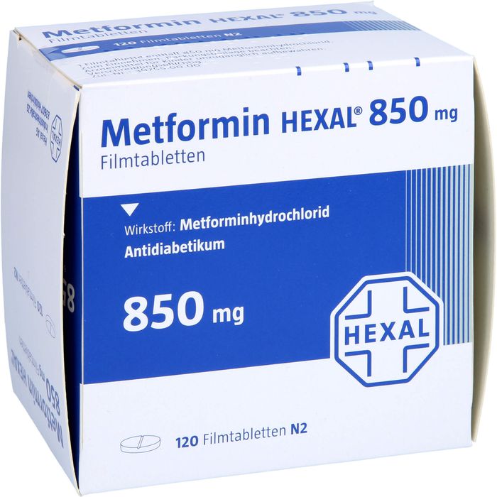 METFORMIN HEXAL 850 mg Filmtabletten